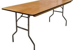 Brown Folding Tables